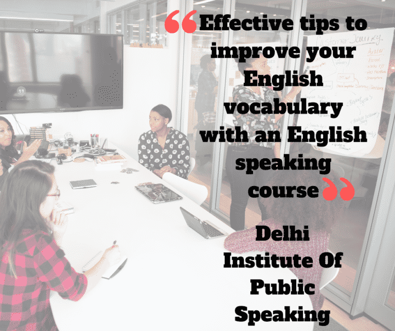 Effective tips to improve your English vocabulary with an English speaking course