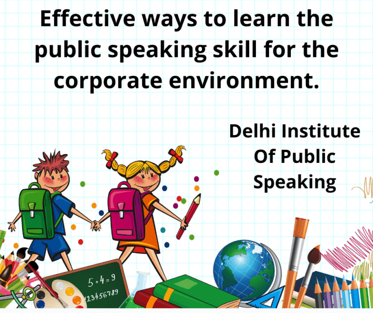 Effective ways to learn the public speaking skill for the corporate environment